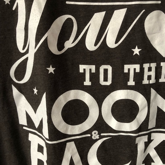 “I love you to the moon and back “ shirt - Picture 3 of 3
